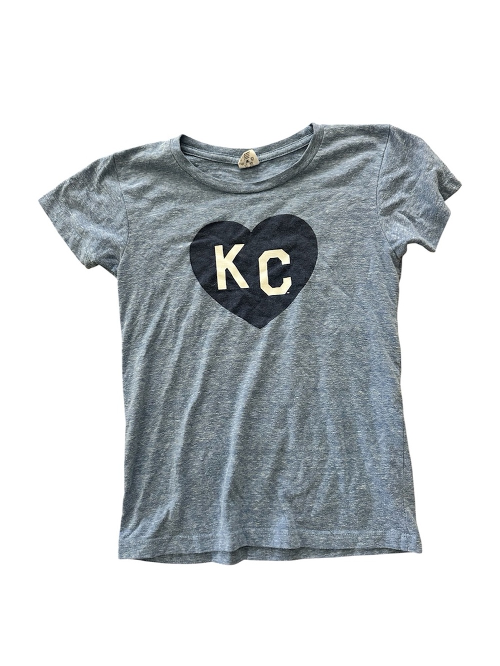 KC Heart Graphic Tee - Kids Short Sleeve Shirt Youth Size 10
